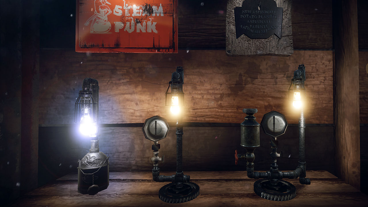 steampunk lights