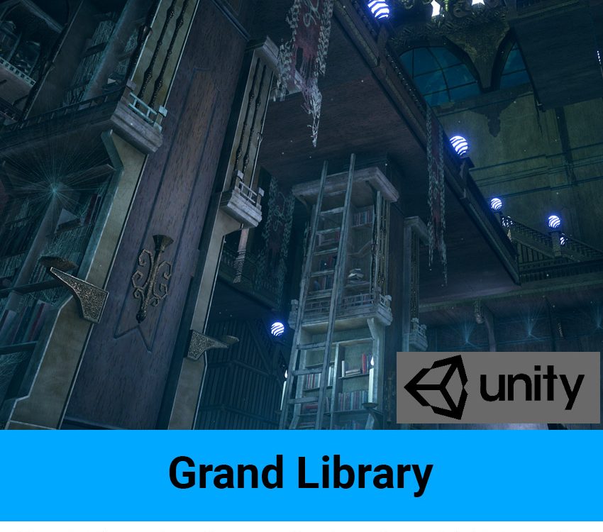 Grand library game asset featured image